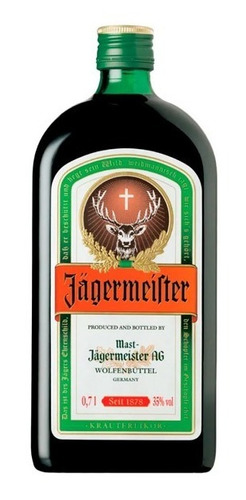 Imagen 2 de 5 de Licor Jägermeister 700ml