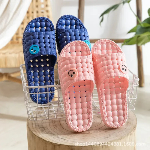 Zapatillas De Masaje De Pvc Con Diseño Hueco, Transpirables