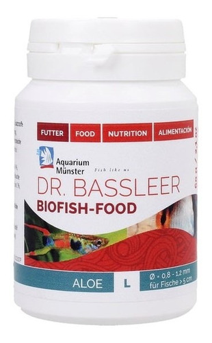 Ração Dr Bassleer Biofish Food Aloe L 150g Melhora A Pele