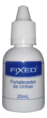 Fortalecedor De Unhas 20ml - Fixed Cor Branco