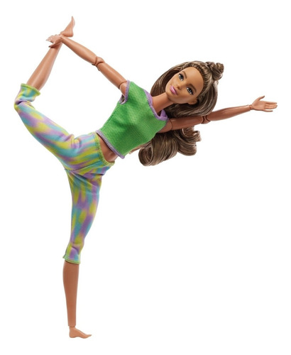 Barbie Made To Move Día De Yoga Articulada Mattel