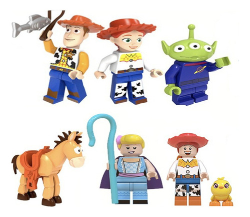 Bloques De Construcción Figuras Para Armar Toy Story 