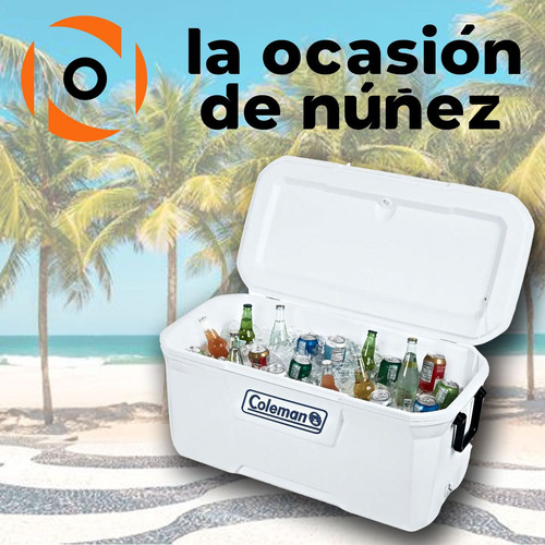 Imagen 4 de 7 de Conservadora Coleman 150 Qt Rigida Portatil Heladera Chest