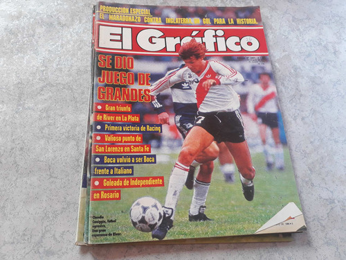 Revista El Grafico Caniggia River