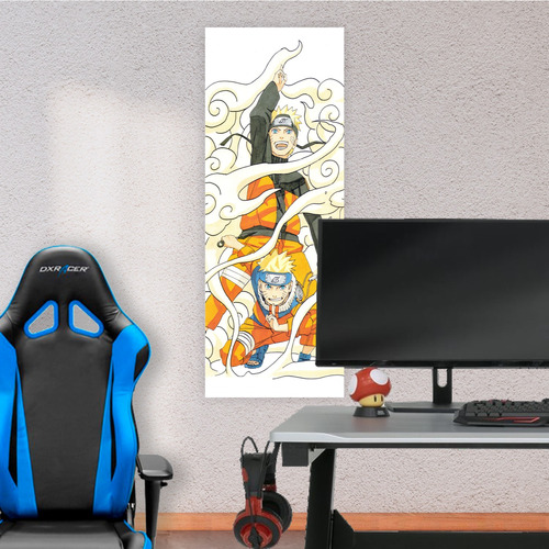 Cuadro Grande 30x80 Cm Naruto Naruto Y Naruto Shippuden