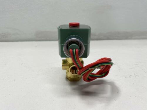 Asco 1/4 Npt 3-way 24 Dc Brass Solenoid Valve 8320g184 Ttv