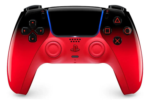 Controle Sem Fio Sony DualSense Hyperpop para PS5, Vermelho Techno Red