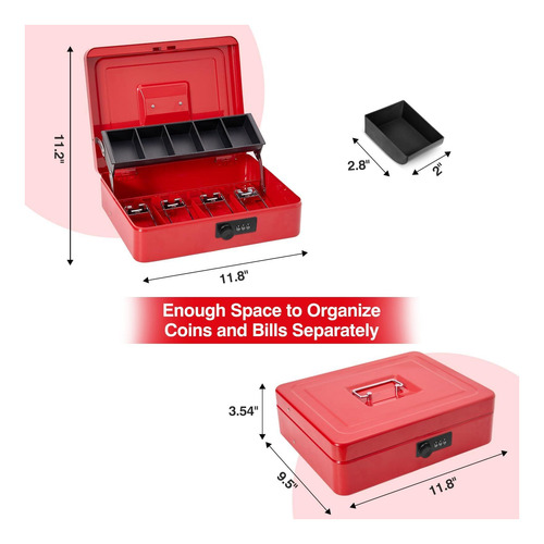 Caja De Bloqueo Grande De Sgorlds Con Bloqueo Combinado Y De