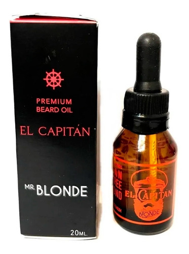 Mr Blonde Aceite Oleo Serum Para Barba Fragancia N2 X 20 Ml