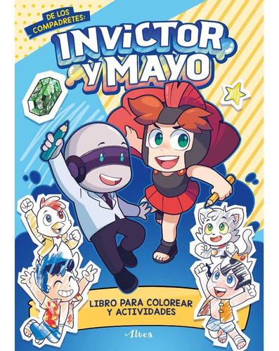 Invictor Y Mayo Libro Para Colorear