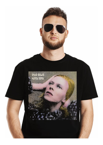 Polera David Bowie Hunky Dory Pop Impresión Directa