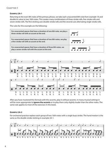 Syncopation Companion: An Integrated Approach To Rudimental