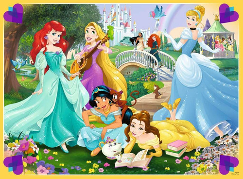 Rompecabezas Ravensburger Disney Princess 100 Piezas Xxl