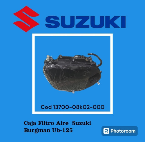 Caja Filtro Aire  Suzuki Burgman Ub-125