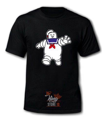 Polera, Stay Puft, Hombre Malvavisco Ghostbusters, Pelicula