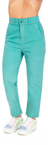 Pantalon Dama Azul Mezclilla Mundo Terra 151369