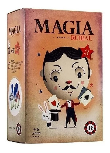 Juego Set De Magia 3 Coleccionables 4514 Original Ruibal