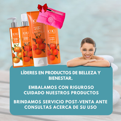 Kit Rutina Completa Set Corporal Idraet Kiki Regalo Ginger