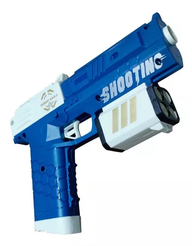 Pistola Arminha De Brinquedo Tipo Nerf Lançador Dardos Arma
