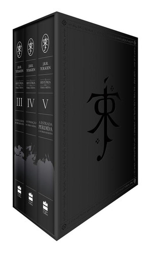 A História Da Terra-média - Box 2 (livros 3 A 5), De J.r.r Tolkien (), Gabriel Oliva Brum (), Ronald Kyrmse. Editora Harpercollins, Capa Dura Em Português, 2023