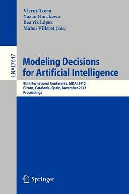 Libro Modeling Decisions For Artificial Intelligence : 9t...