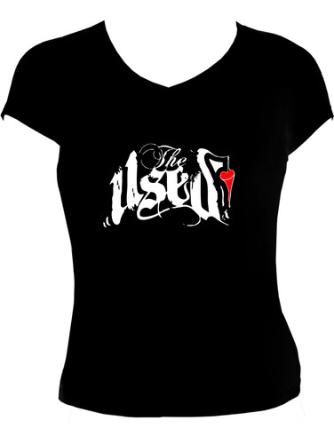 Blusa The Used Rock Dama Tv Camiseta Urbanoz