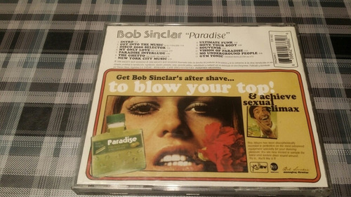 Bob Sinclair Paradise Cd (Usado)