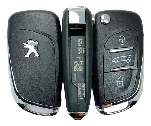 Carcasa de llave de coche remota modificada SUPERKEY, funda abatible para  Peugeot 207, 307, 308, 407, 607, Citroen C2, C3, C4, C5, Berlingo, HU83, VA2