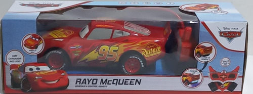 Disney Pixal Cars Rayo Mcqueen Carro R/c 2.4ghz Mov. Missi