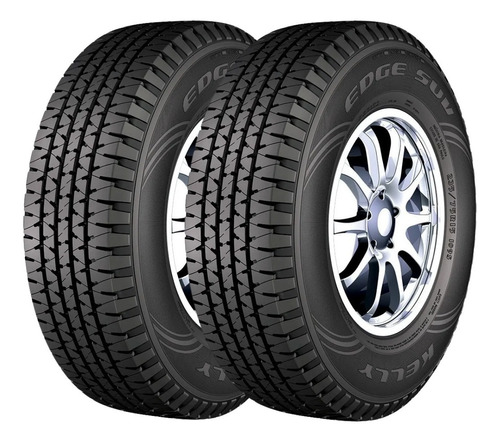 Kit 2 Pneu Nissan Terrano 235/75r15 Kelly Edge Suv Aro 15