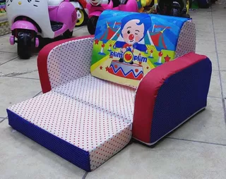 Sofá Cama 3 En 1 Unicornio Disney Para Niños