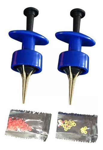 2 Lombrices De Sangre Vivas, Clips Para Señuelos, Colgador,