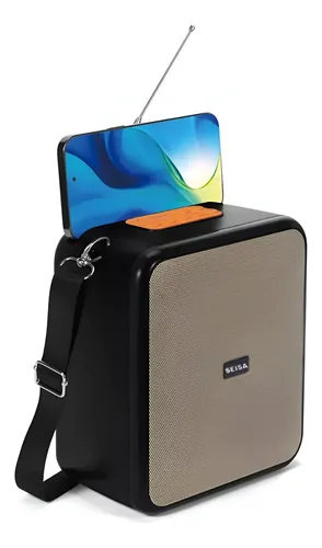 Parlante Portátil Bluetooth + Radio Fm Antena Seisa Yx-a172