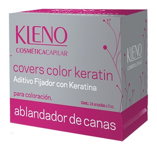 Ablandador De Canas Covers Color Keratin Kleno X 6