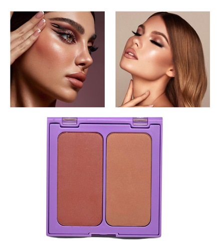 Duo Blush Mood Alta Pigmentação E Vitamina E - Ruby Rose Tom Da Maquiagem B60/b10