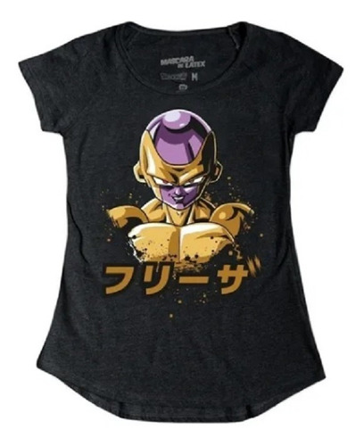 Playera Máscara De Látex Golden Freezer Mldb Mujer