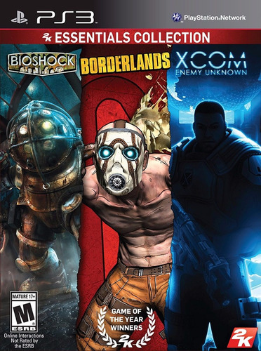 2k Essentials Collection Bioshock/borderlands/xcom Ps3