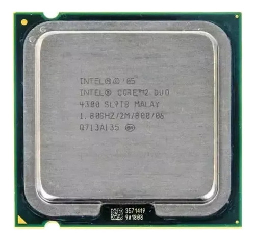 Procesador Intel Core 2 Duo E4300 1.8ghz Sl9tb Sin Cooler (Usado)