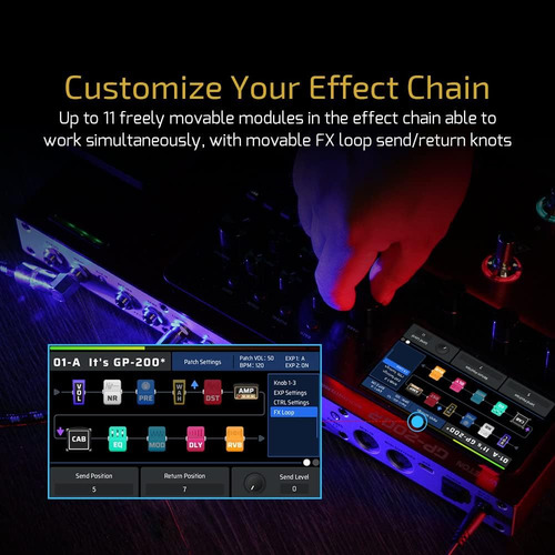 Valeton Gp-200r Multi Effects Processor Multi-effects Guitar