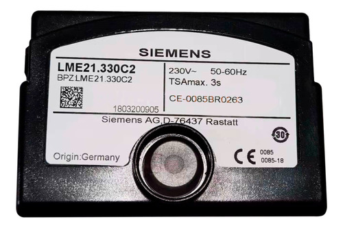 Lme21.330c2 Siemens Monitor De Llama Para Quemadores 220v