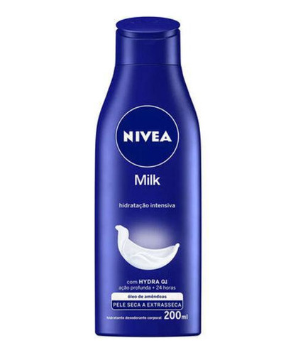 Nivea Body Milk Loção Hidratante 200ml