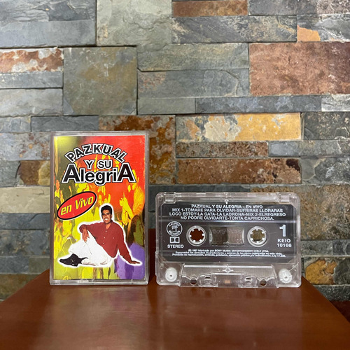 Cassette Pazkual Y Su Alegria  En Vivo (ed. 1997 Chi)