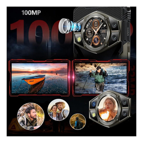 Cubot King Kong Ax 256 Gb 12gb Dual Sim Negro