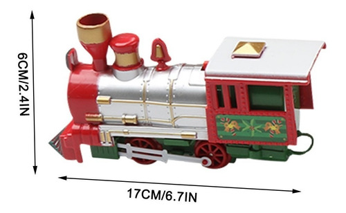 Christmas Train With Toy Lights And Sounds
