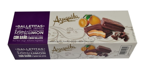 Galletas Azuquita Rellenas 160gr Cioccolato Tienda De Dulces