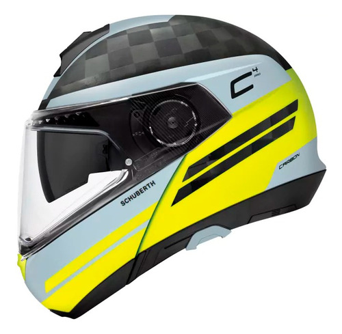 Casco Schuberth C4 Pro Carbon Tempest Rebatible Viajes Dlm
