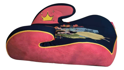 Assento P/ Carro Booster Princesas Vermelho/azul - Multikids