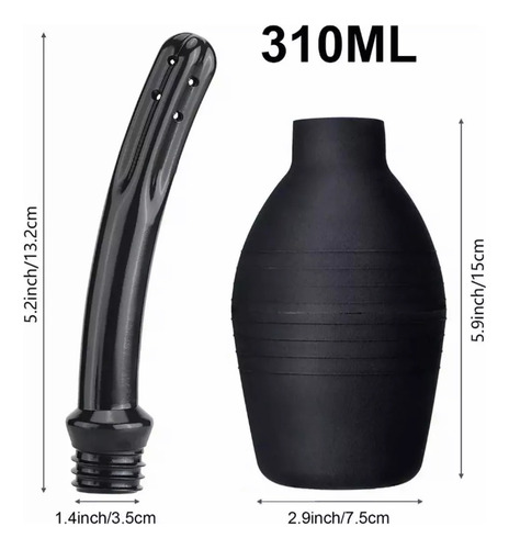 Enema Rectal Limpieza Vaginal Anal Ducha 89ml Y 310ml