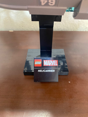 Lego Marvel, The Avengers Helicarrier, Armado 509 Set Armado (Usado)