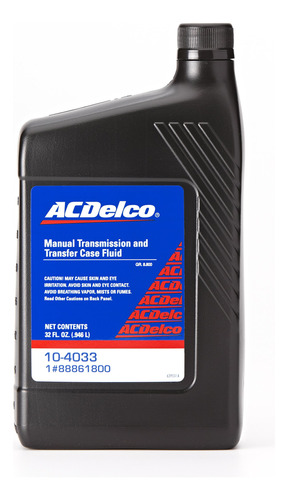 Acdelco 10-4033 Liquido De Transmision Manual, De 1 Cuarto D